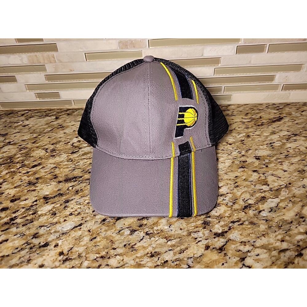 Indiana Pacers Hat adjustable Cap NBA Basketball one size fits all Grey